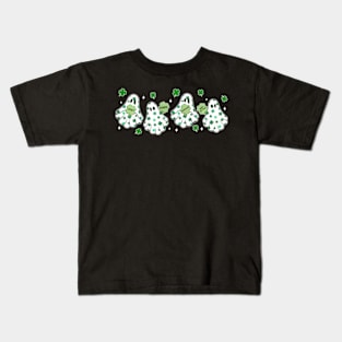 C Ghostie Spooky St. Patrick'S Day Kids T-Shirt